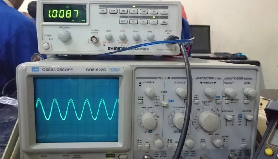 kalibrasi osciloscope